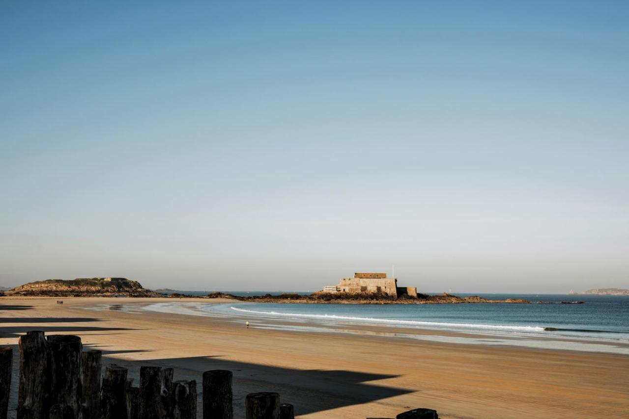 Escalier 16 - 30 M Plage Du Sillon - Proche Intra Saint-Malo Exteriör bild